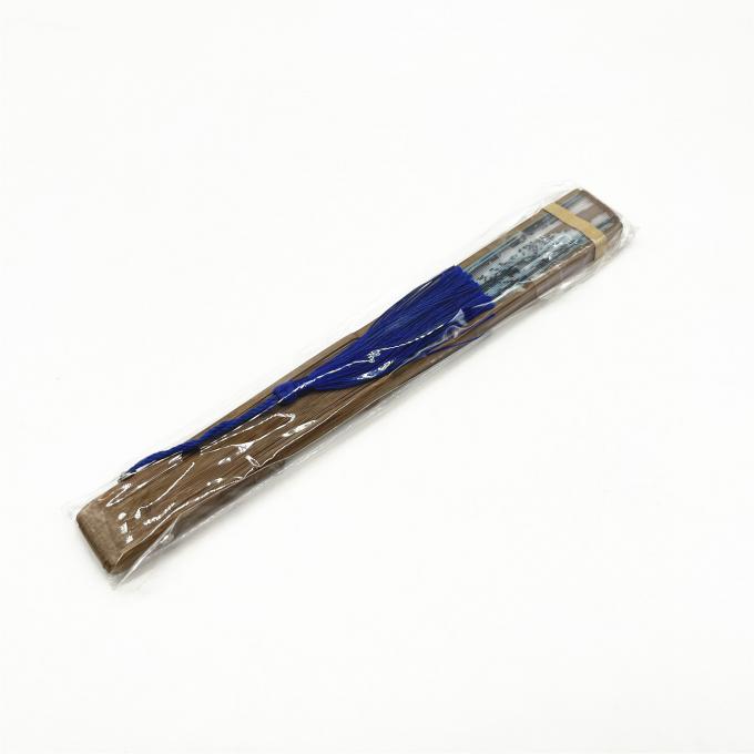 Ventaglio pieghevole a scatto con logo personalizzato da 13 pollici, grande ventaglio pieghevole in bambù, ventaglio a scatto sublimabile vuoto per matrimoni e balli 7