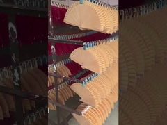 Fan acordioni di bambù a doppio lato