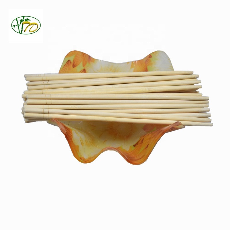 Disposable Bamboo Chopsticks 100prs/bag with 4.0-5.0mm Thickness and 180-230mm Length for Eco-Friendly Dining