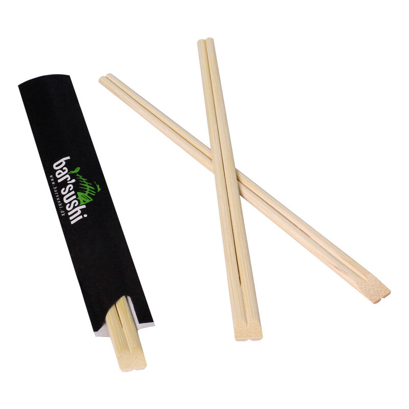 Disposable Bamboo Chopsticks Made from 100% Natural Moso Bamboo with High Temperature Sterilization and Custom Logo Packing