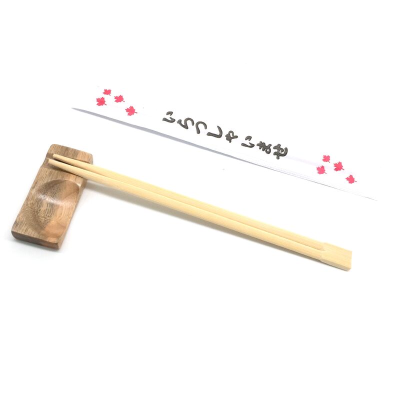 Wholesale 100% Natural Moso Bamboo Chopsticks with High Temperature Sterilization and Custom Logo Packaging for Sushi Restaurants