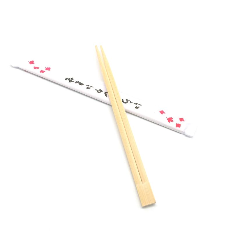 Disposable Bamboo Chopsticks 100% Natural Moso Bamboo 210/230/240mm Size with Custom Logo and Packing